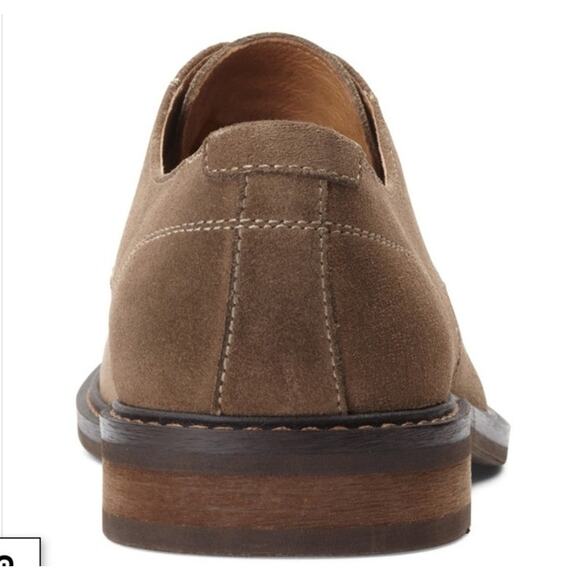 VIONIC Men\'s Size 13 Suede Loafers Bowery Graham Oxford Tan Comfort Good cond.